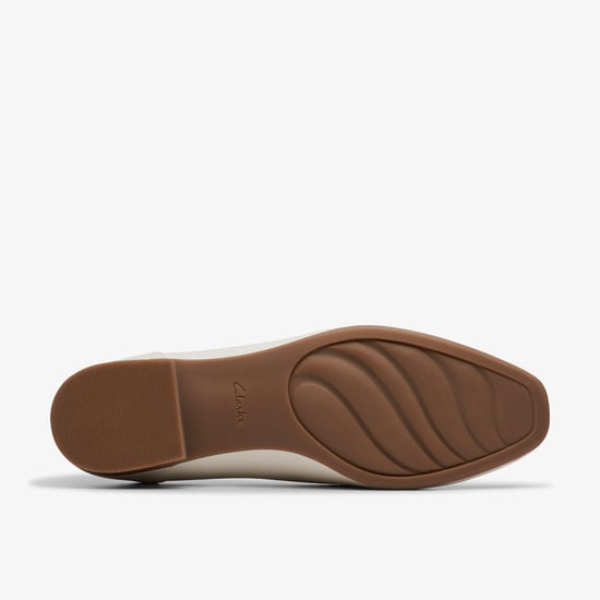 Juliet Aster Off White Leather Schoenen - Image 3