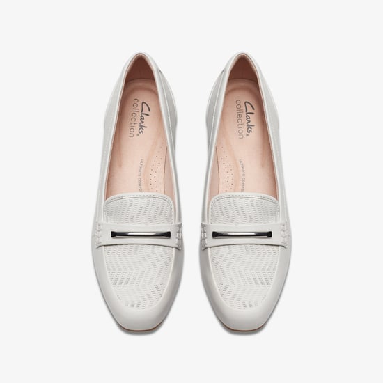 Juliet Aster Off White Leather Schoenen - Image 6