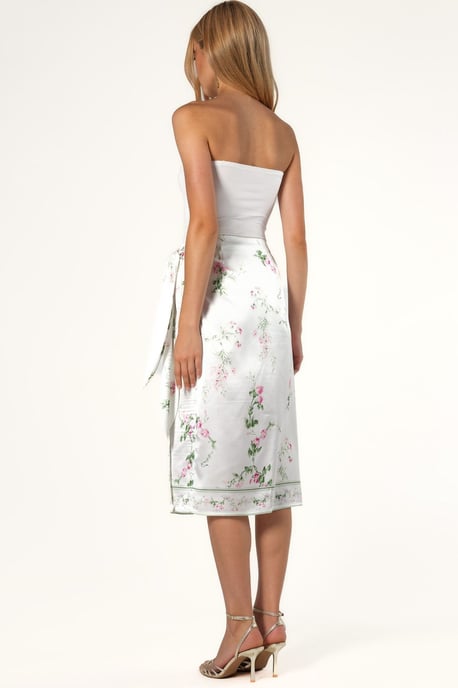 Satin Wrap Rok - Image 4