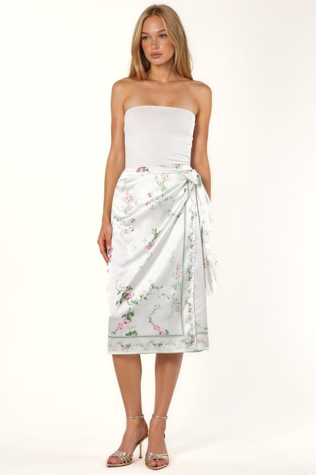 Satin Wrap Rok - Image 5