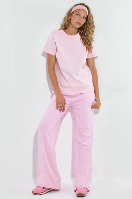 Effen Ronde Hals T-Shirt - Image 5