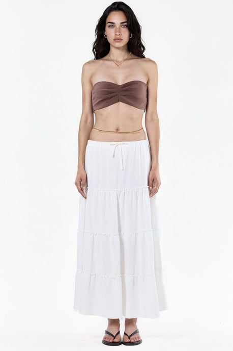 Basis Plissé Maxi Rok - Image 6