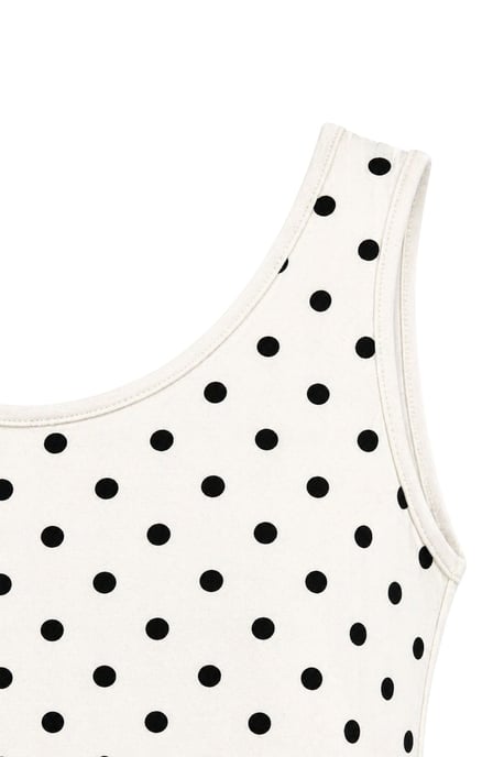 Casual U-Hals Katoenmix Tanktop - Image 2