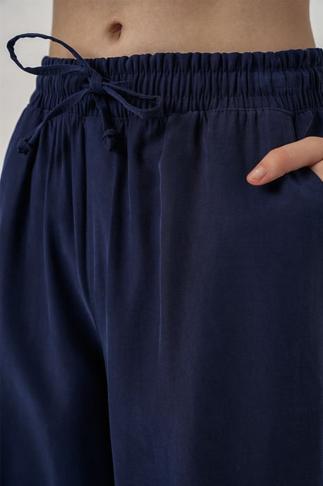 High Waist Wide Leg Trousers with Pocket - Image 5