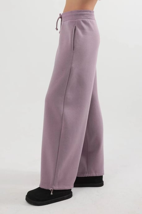 Dames Lange Fleece Joggingbroek - Image 2