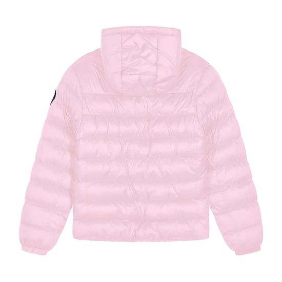 Meiden Gewatteerde Jas Kinderen Roze Gevoerde Winterjas met Capuchon - Image 2