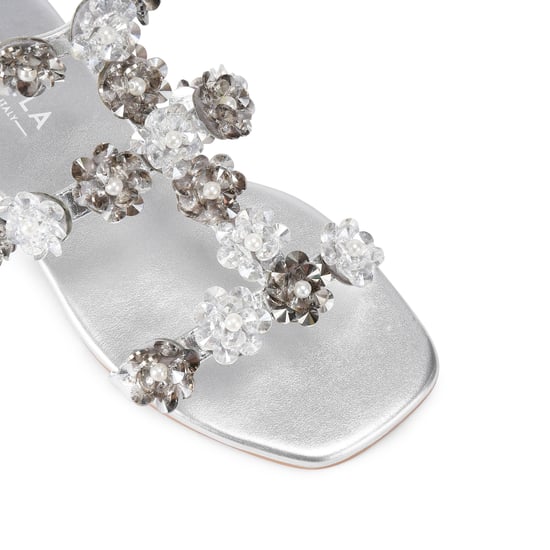 Carvela Leather Organza Sandal Sandals - Image 4