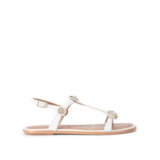 Carvela Leather Amalia Sandal Wide Fit Sandals - Image 1