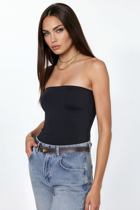 Bandeau Crop Top - Image 3