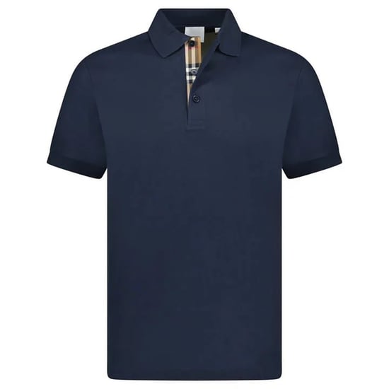 Burberry Mens Hartford Polo Shirt - Navy Black - Image 1