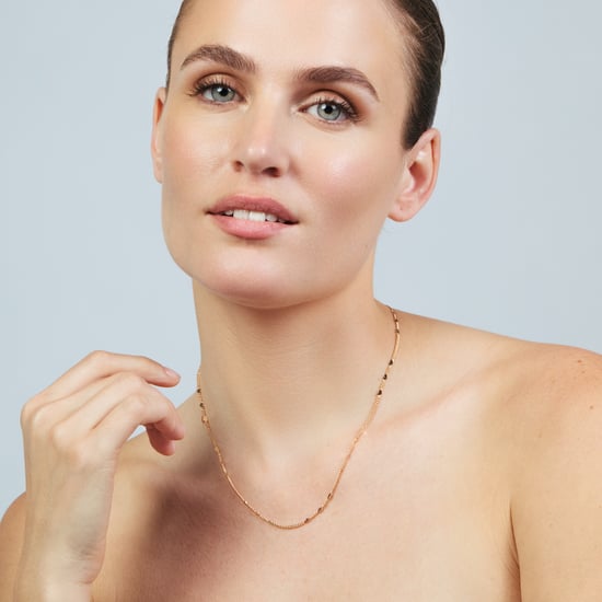 Luxenter necklace finished in 18k rose gold - Fons - Image 2