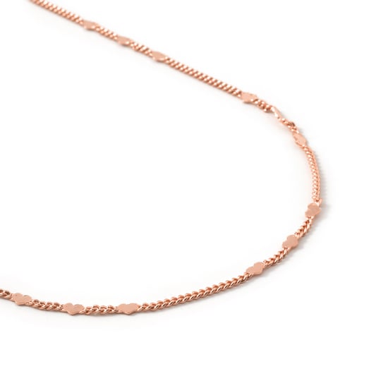 Luxenter necklace finished in 18k rose gold - Fons - Image 6