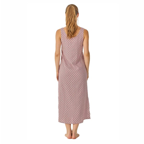 Dames Zomer Lange Mouwloze Nachthemd JJB38 - Image 3
