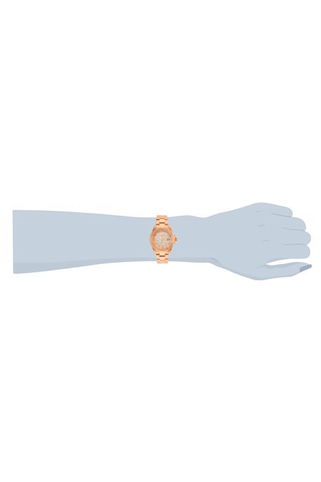 Invicta Angel 22708 Dameshorloge - Quartz Uurwerk - Roestvrij Staal met Roze Gouden Wijzerplaat - 40 mm - Image 5