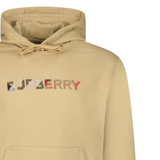 Burberry Mens Farley Hoodie - Archive Beige - Image 3