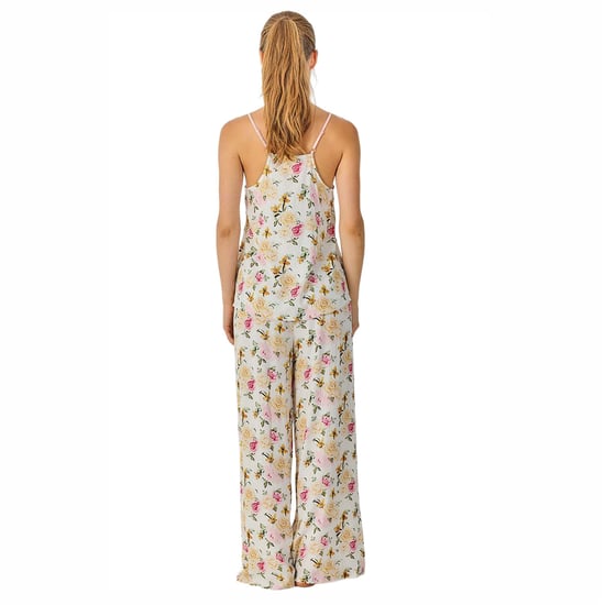 Women's Summer Pyjamas with Straps and Flowy Long Pants JJB30 - Image 3
