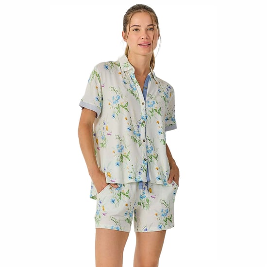 Women's Summer Pyjamas Short Sleeve Shirt JJB17 - Image 1