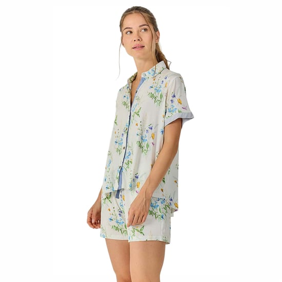 Women's Summer Pyjamas Short Sleeve Shirt JJB17 - Image 4