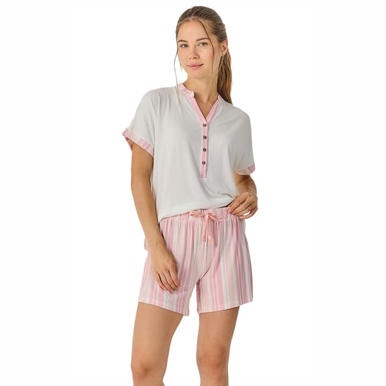 Women's Summer Short Sleeve Pyjamas JJB29 - Image 2