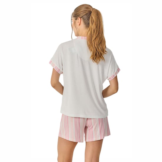 Women's Summer Short Sleeve Pyjamas JJB29 - Image 3