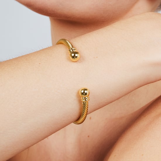 Luxenter armband afgewerkt in 18 karaat geel goud - Muha - Image 4