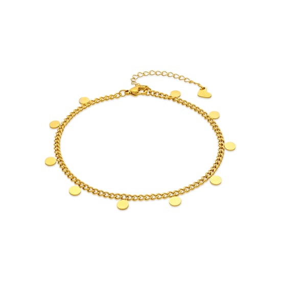 Luxenter armband afgewerkt in 18 karaat geel goud - Netla - Image 1
