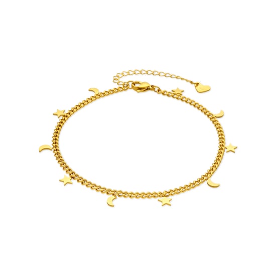 Luxenter armband afgewerkt in 18 karaat geel goud - Lahio - Image 1