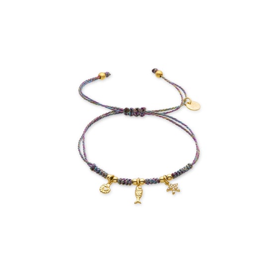 Armband i Luxenter Sterling Silver 925 och briljanta zirkoner med 18 karat gult guld - Linduk - Image 1
