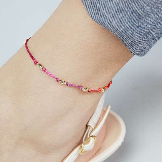 Luxenter Bracelet i Miotal Alloy agus Cadás Corcra críochnaithe in ór buí 18k - Buawe - Image 4