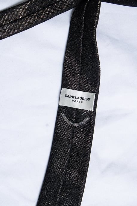 Saint Laurent, black and gold tie - Image 2