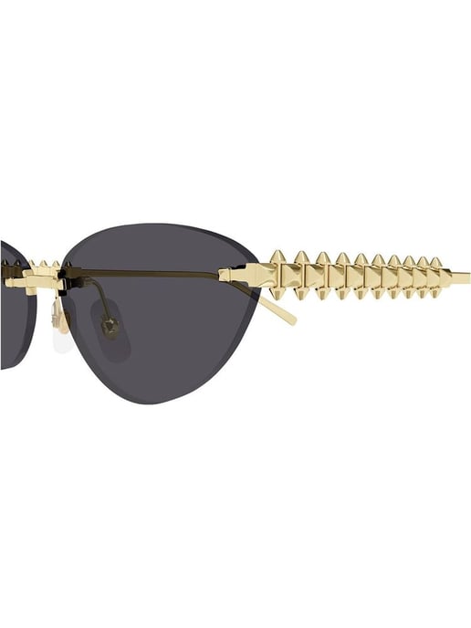 Cartier Zonnebril Grijs/Goud - Image 3
