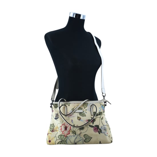 Gucci stoffen draagtas met bloemenprint - Image 3