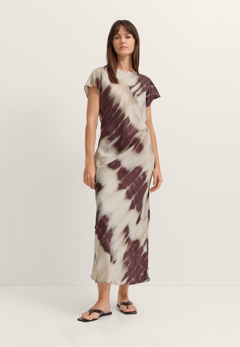 Bugatti Damen Zomerjurk met moderne pasvorm van bedrukte viscose - Image 1