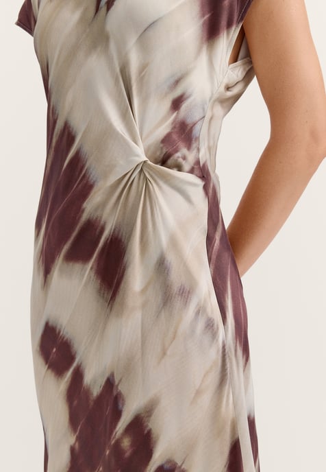 Bugatti Damen Zomerjurk met moderne pasvorm van bedrukte viscose - Image 4