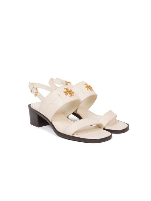 Tory Burch Middenhak Sandalen Nieuw Ivoor/Goud - Image 2