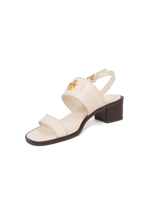 Tory Burch Middenhak Sandalen Nieuw Ivoor/Goud - Image 3