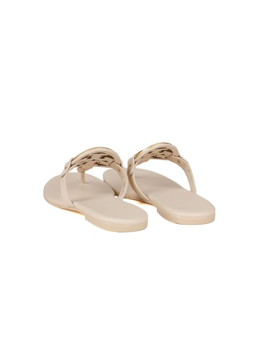 Tory Burch Sandaler Ny Kräm / Guld - Image 4