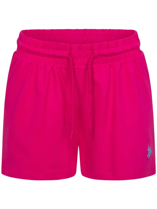 U.S. Polo Assn. dames sweatshorts van katoen met stretch - Image 1