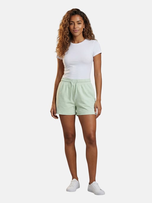 U.S. Polo Assn. dames sweatshorts van katoen met stretch - Image 4