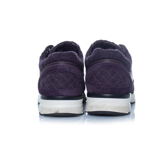 Chanel, lila sneakers med CC-logotyp - Image 3