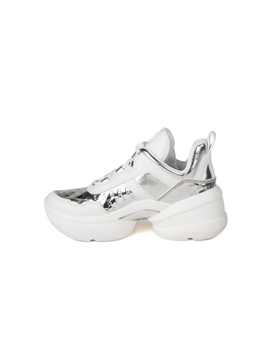 Michael Kors Sneakers Silver - Image 3