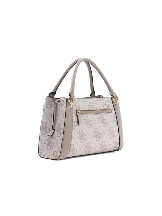 Guess Schoudertas Donker Taupe Logo - Image 2