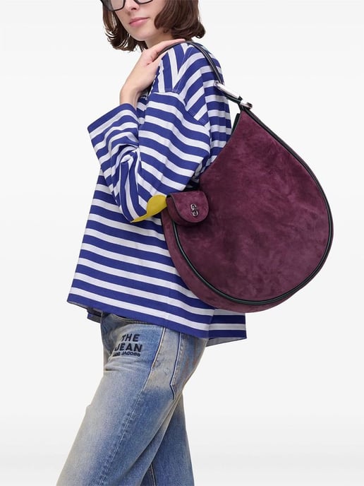Marc Jacobs Satchelväska Mörk Plommon - Image 4