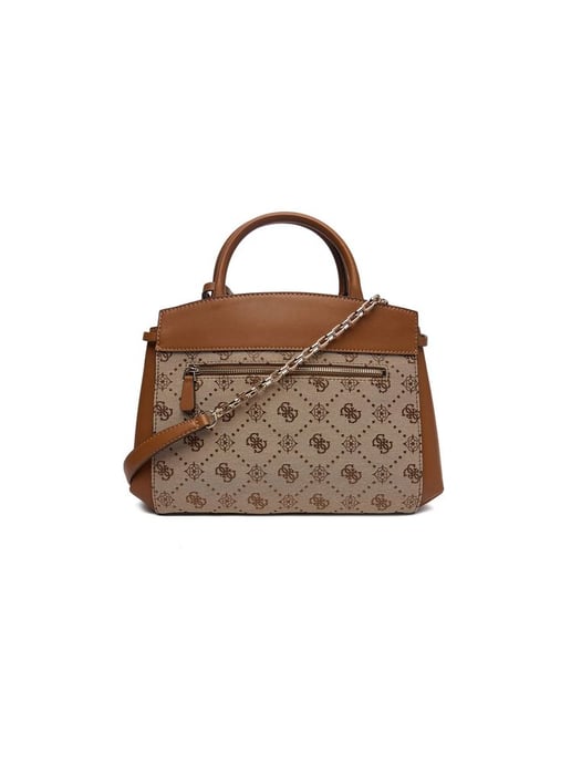Guess Satchel Bag Latte Logo - Image 3