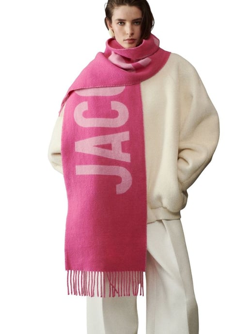 Jacquemus Scarf Multi Pink - Image 4