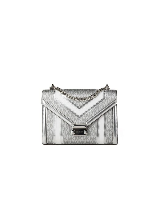 Michael Kors Schoudertas Zilver - Image 1