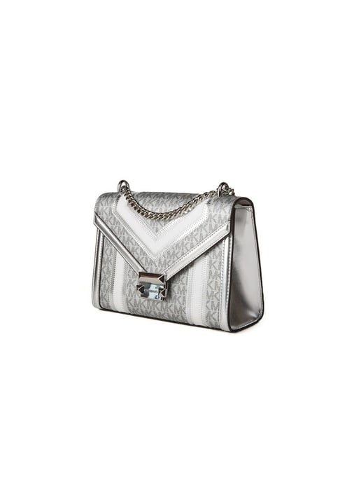 Michael Kors Schoudertas Zilver - Image 2