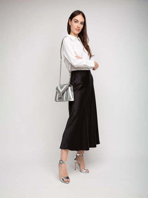 Michael Kors Schoudertas Zilver - Image 5