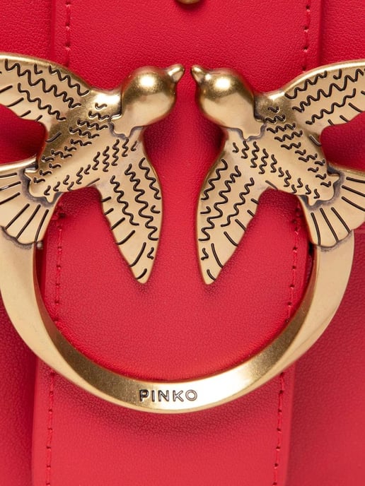 Pinko Crossbody Bag Bright Red - Image 4