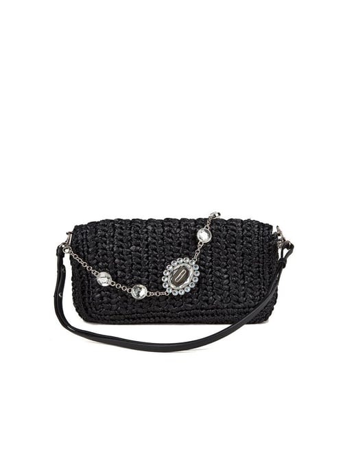 Miu Miu Axelremsväska Svart - Image 5